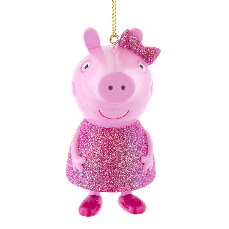 Peppa Pig™ Pink In Glitter Dress Ornament, 3.5"